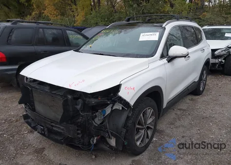2020 Hyundai Santa Fe Limited from USA, damaged, VIN 5NMS5CAD8LH293356